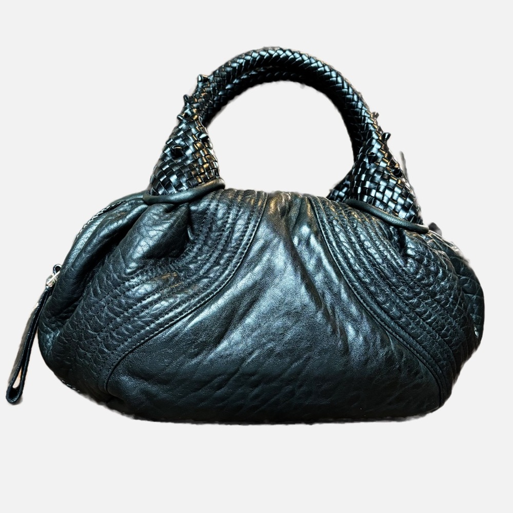 Fendi Mini Spy Bag Hobo Black Leather